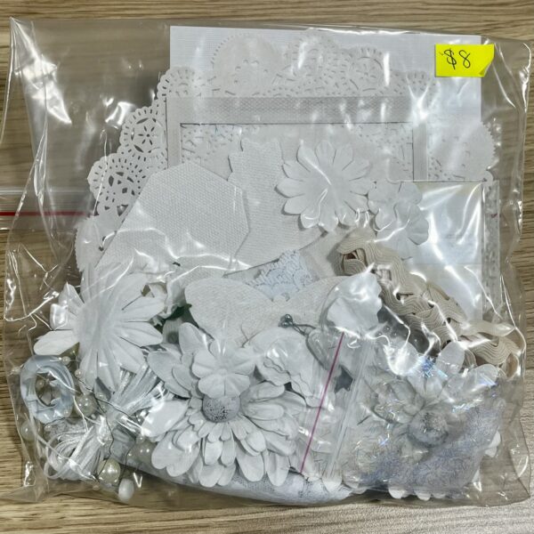 Assorted Papercraft (White).