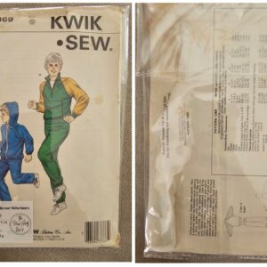 Pattern: Kwik Sew #1369 Boys Jacket & Pants. (Size 8-14)