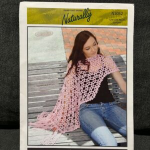 Leaflet: Crochet Shawl/Poncho in 10 Ply.