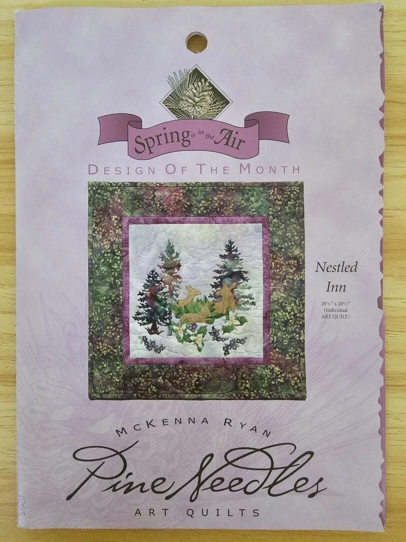 Pattern: "Nestled Inn" (Design of the Month: The Palette) by McKenna Ryan for Pine Needles